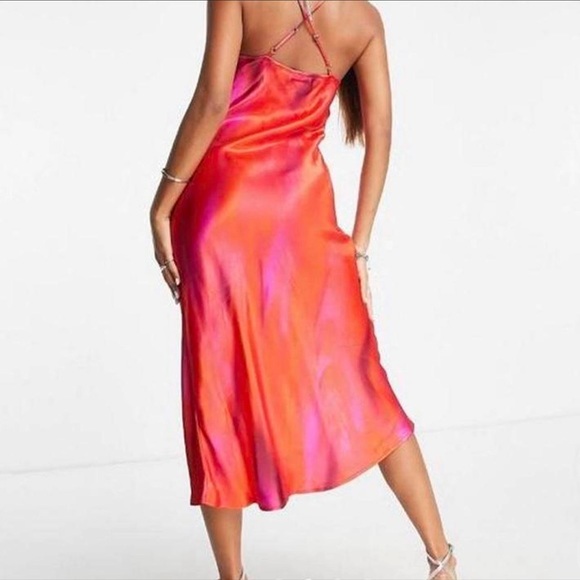 NWT Bershka Sunset Dress - Picture 5 of 5